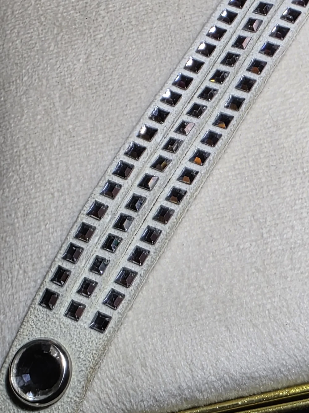 Swarovski White Crystal Wrap Bracelet